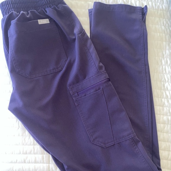 Figs Pants & Jumpsuits Figs Purple Shadow Yola Skinny Pants Poshmark
